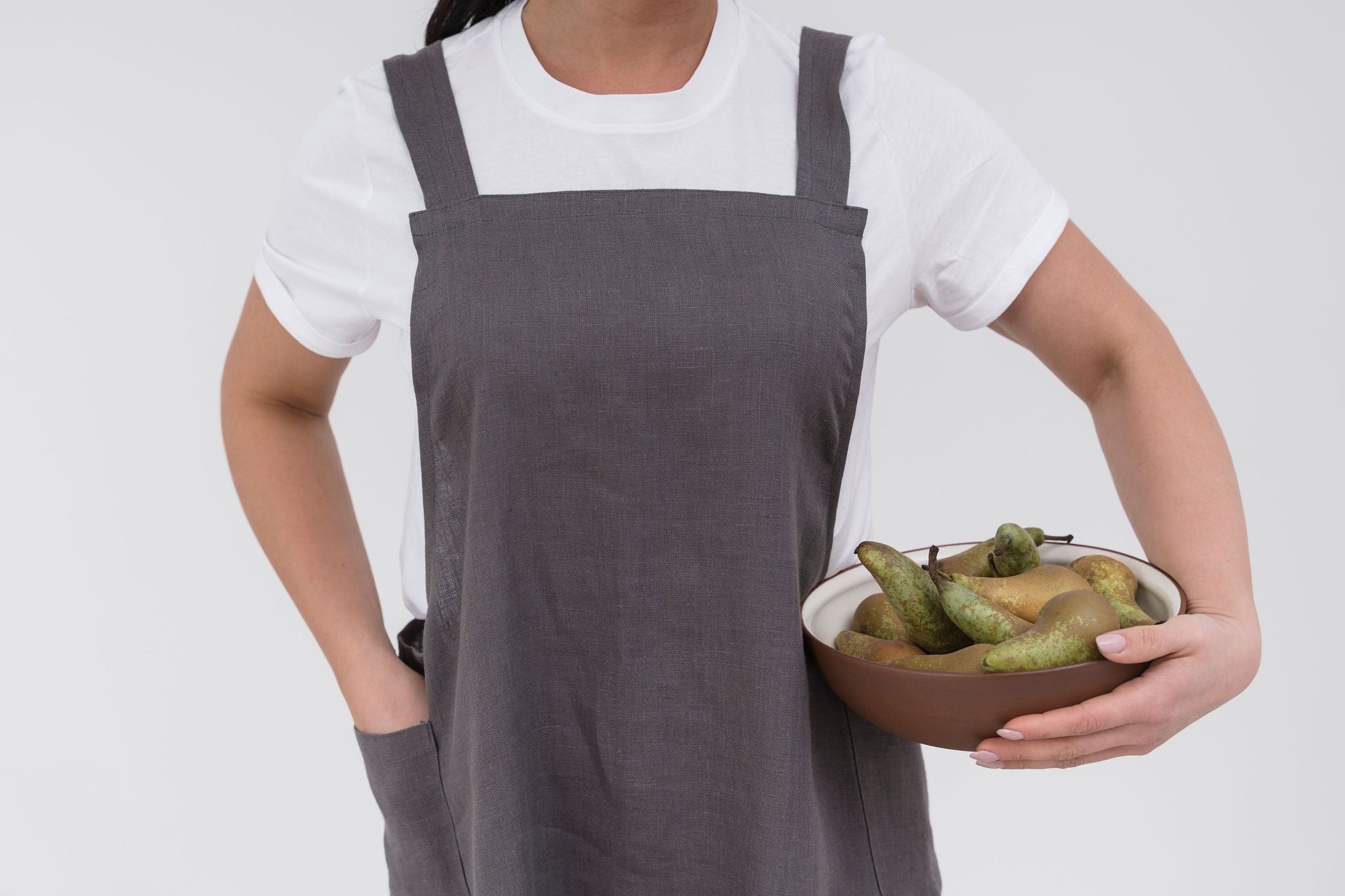 Japanese-Style Linen Apron